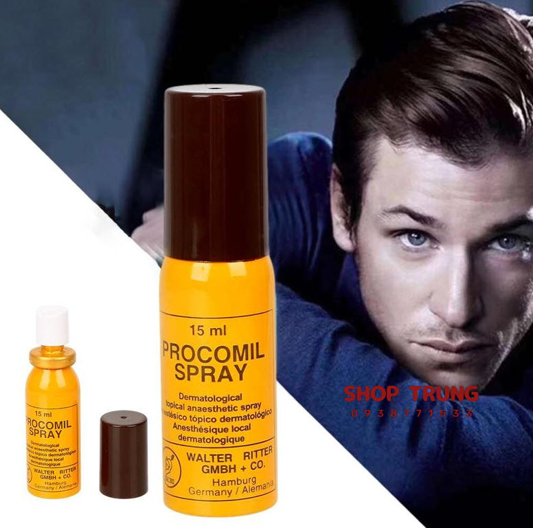 Chai Xịt Kéo Dài Procomil - Tăng Hưng Phấn, Kéo Dài Thời Gian