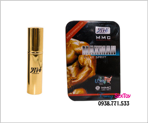 Chai Xịt Maxman Kéo Dài - Tăng Cường Sinh Lý, Dễ Dùng