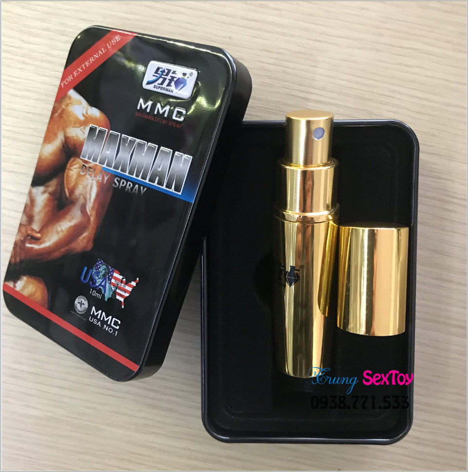 Chai Xịt Maxman Kéo Dài - Tăng Cường Sinh Lý, Dễ Dùng