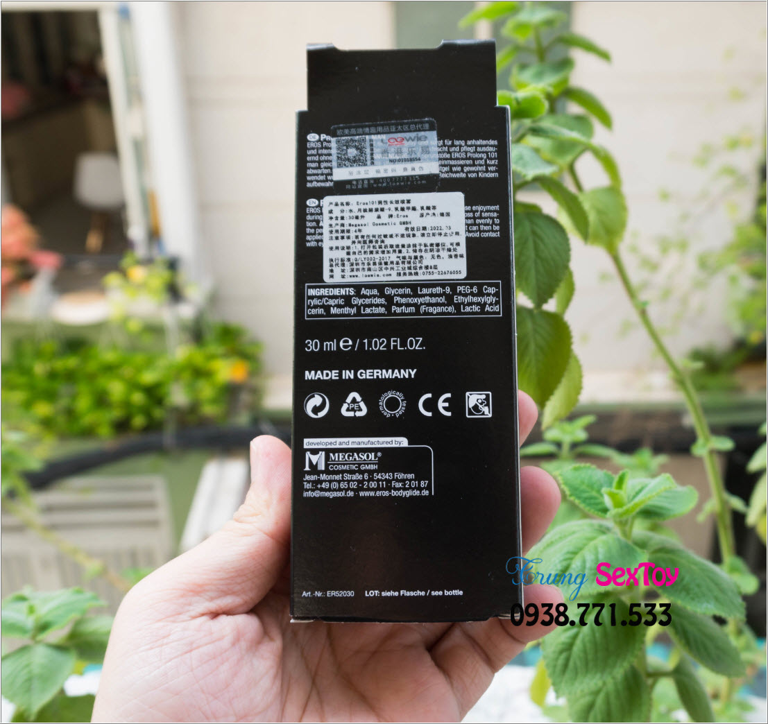 Chai Xịt Kéo Dài Eros Tăng Cường Sinh Lý Hỗ Trợ Xuất Tinh