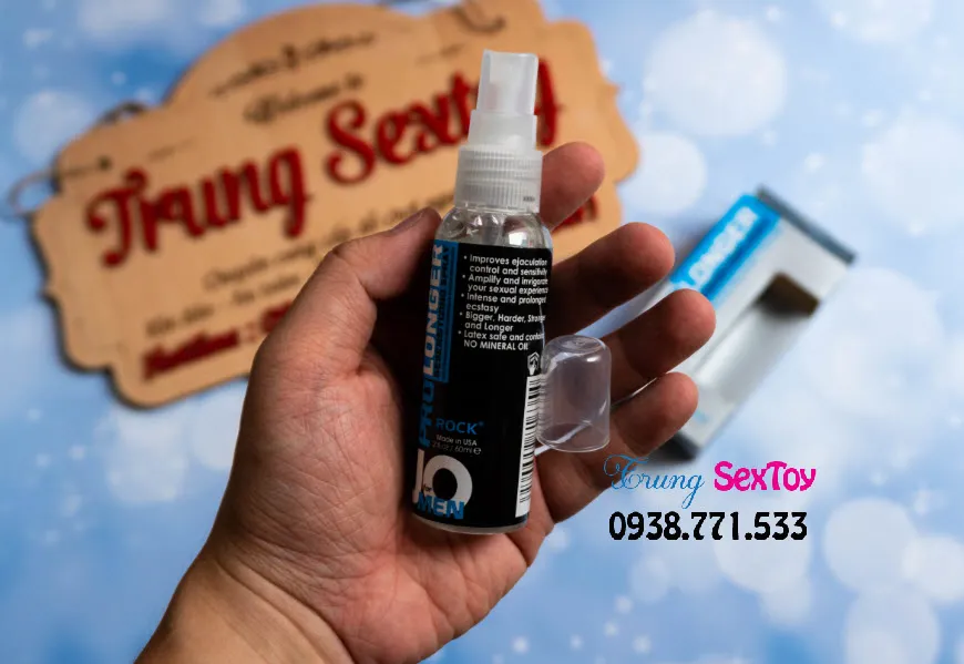 Chai xịt ProLonger USA tăng sinh lực phái mạnh kéo dài cuộc yêu