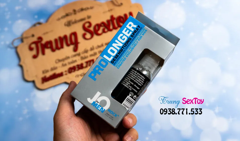 Chai xịt ProLonger USA tăng sinh lực phái mạnh kéo dài cuộc yêu