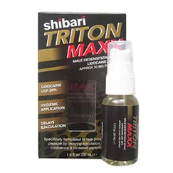Chai xịt Shibari Triton Maxx Thành Phần Lợi Ích và Cách Sử Dụng