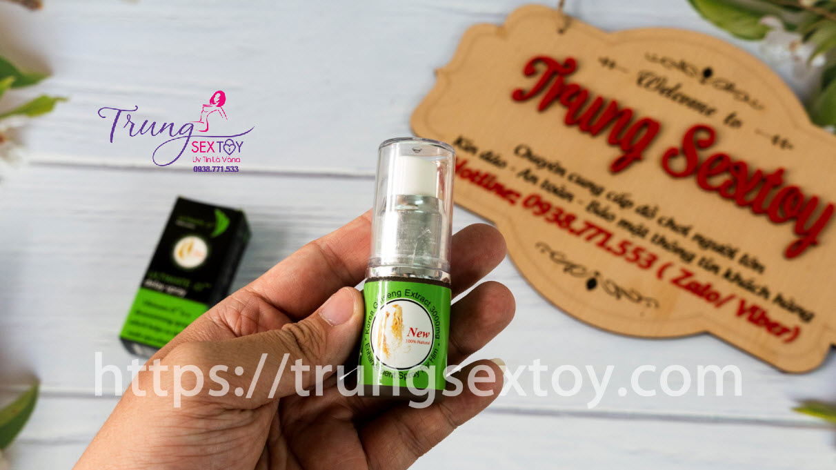 Xịt Chống Xuất Tinh Sớm Ultimate D Tăng Sức Mạnh Nam Giới