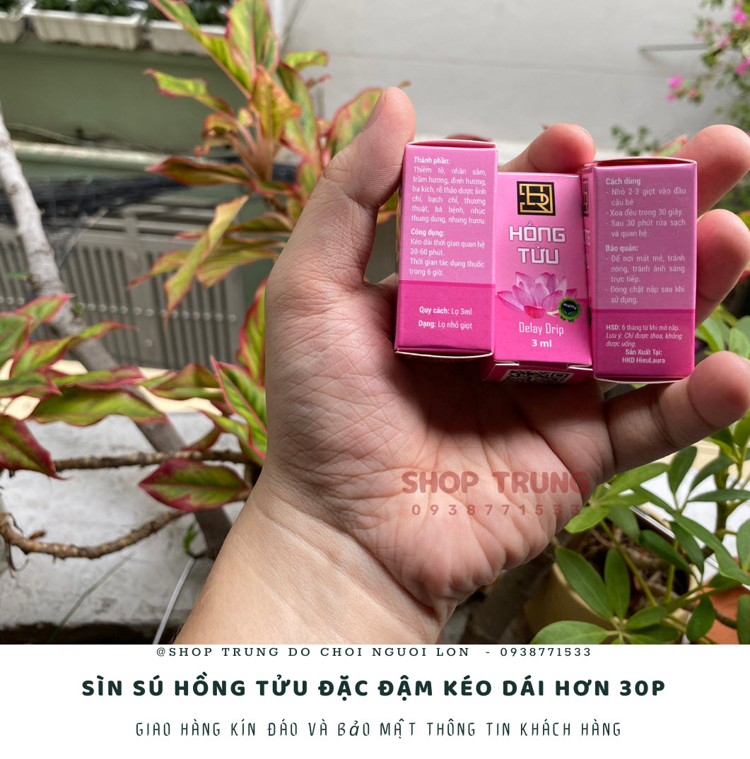 Rượu Sìn Sú Hồng Dạng Nước Đặc - Tăng Cường Sinh Lực Nam