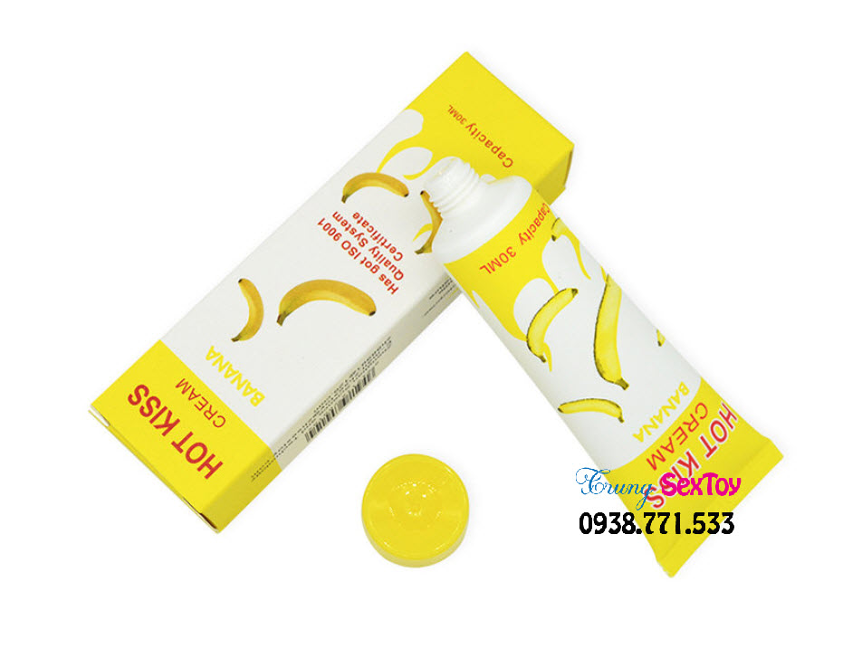 Gel Bôi Trơn Hương Chuối Thơm Mát Kích Thích Tăng Khoái Cảm