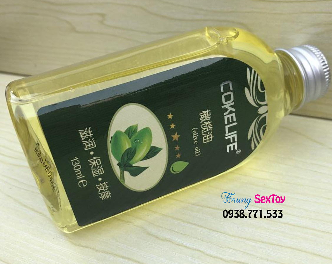 Gel Massage Toàn Thân CokeLife Olive Oil Mượt Da Thư Giãn Mềm Mại