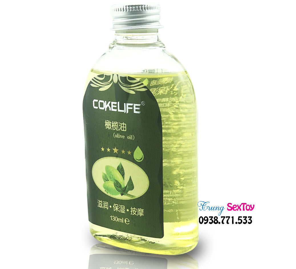 Gel Massage CokeLife Tinh Dầu Ô Liu Cho Body Mềm Mại