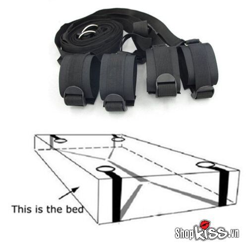  Giá sỉ Bộ trói tay chân bạo dâm trên giường tăng hưng phấn giá rẻ