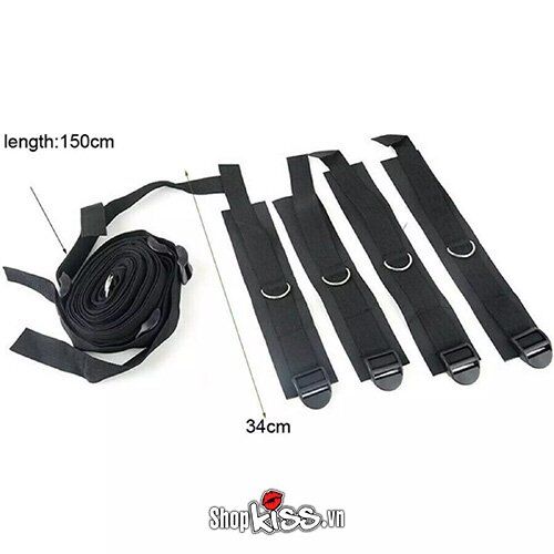 Bedroom Bondage Kit Hand Leg Restraints Couples Fun