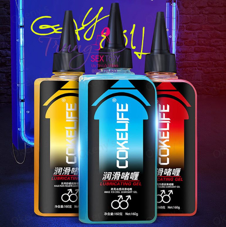 Gel bôi trơn Cokelife SuperMan 160g kéo dài đỉnh cao