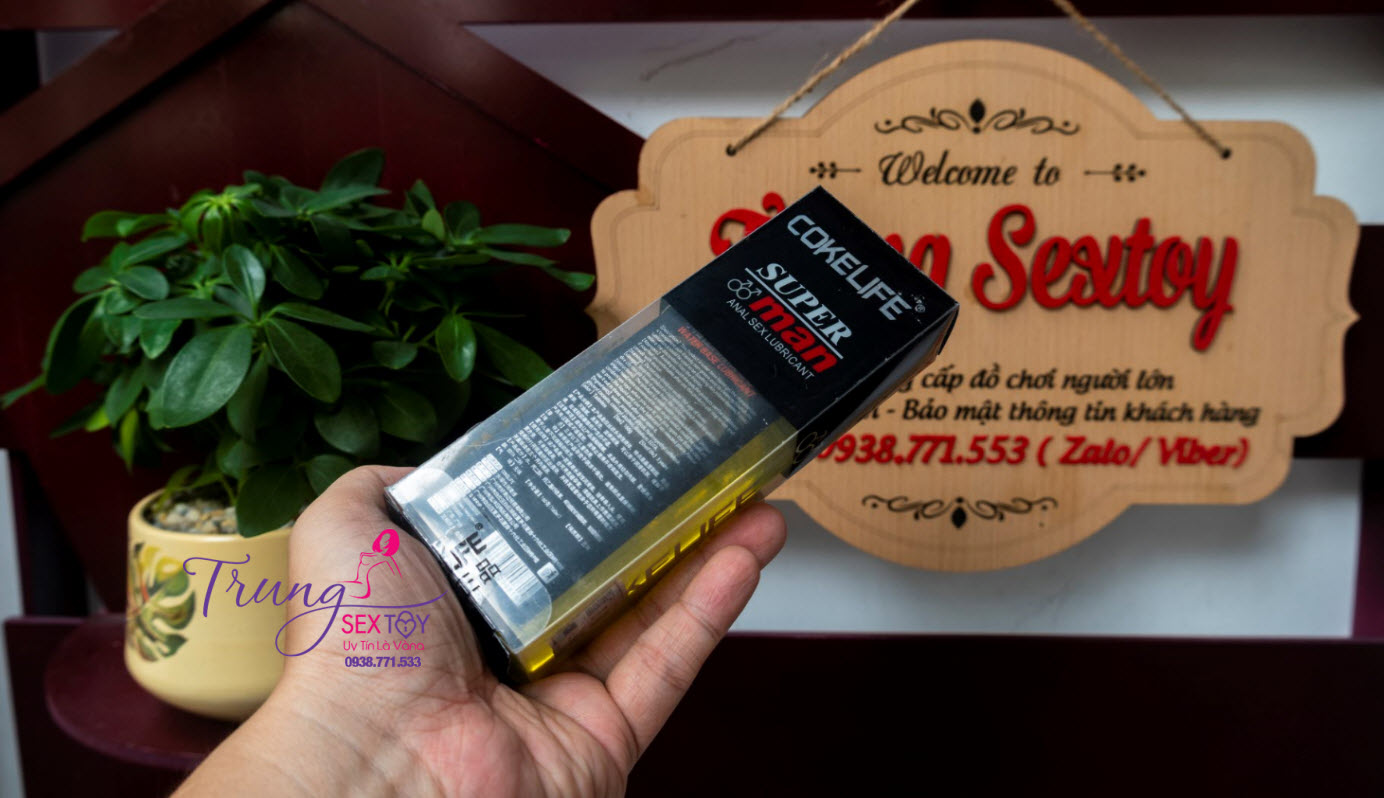 Gel bôi trơn Cokelife SuperMan 160g kéo dài đỉnh cao
