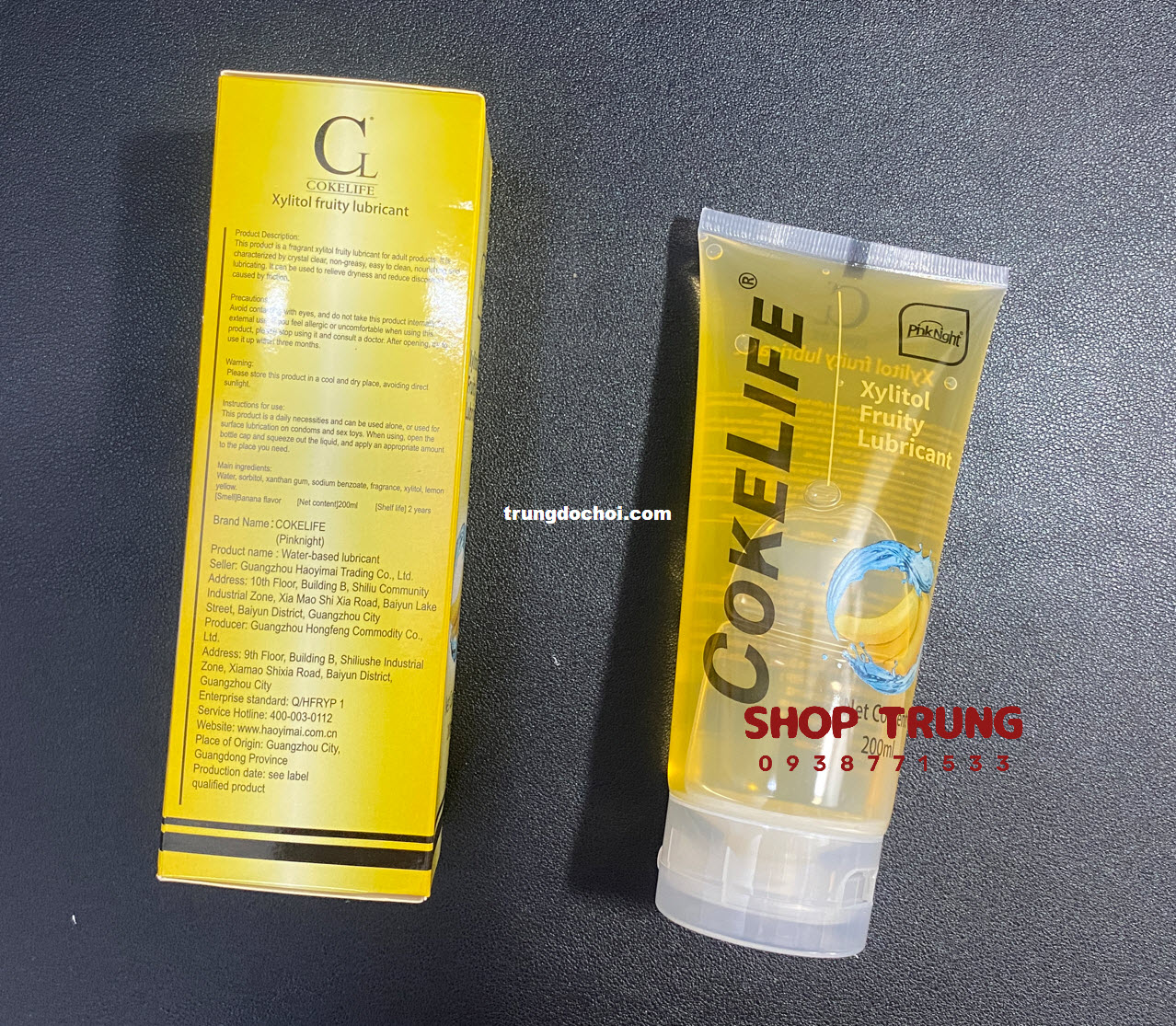 Gel Cokelife Hương Chuối Tăng Khoái Cảm Tự Nhiên Cho Cuộc Yêu