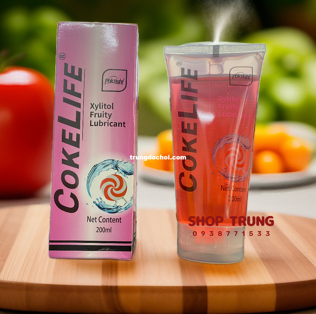 Gel Bôi Trơn COKELIFE Hương Đào Tự Nhiên Dưỡng Ẩm An Toàn