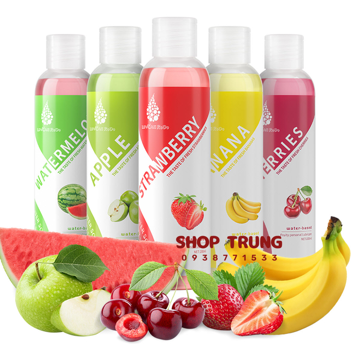 Gel Bôi Trơn Hương Trái Cây Vị Ngọt Thăng Hoa Cảm Xúc Mới Lạ