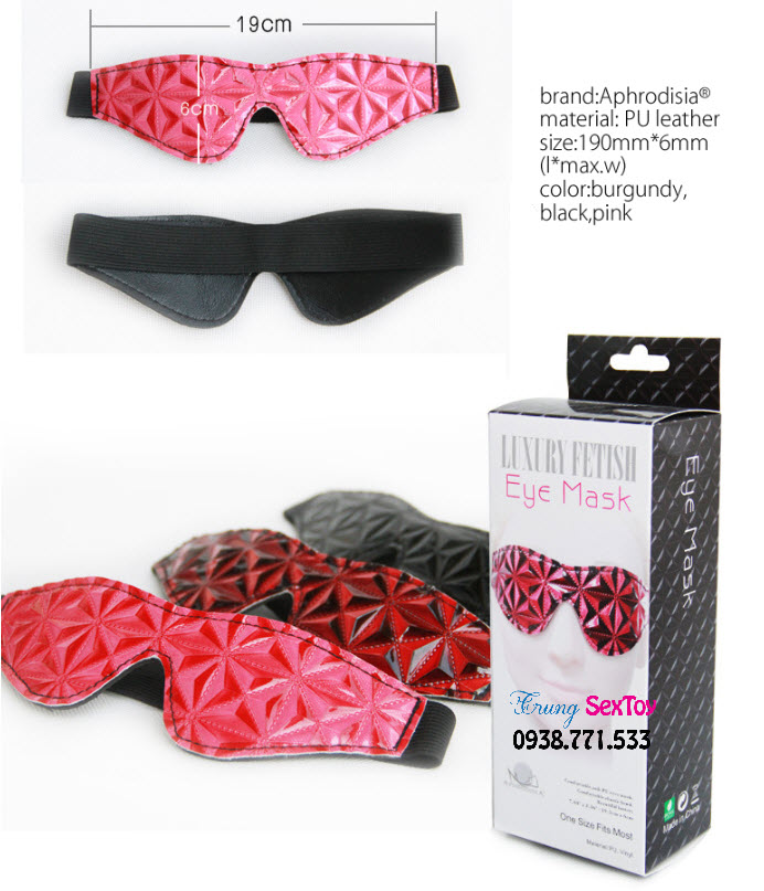 Bịt mắt da cao cấp khơi gợi đam mê, tăng hưng phấn