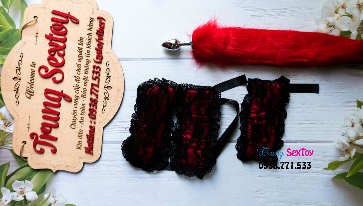 Combo BDSM cao cấp bịt mắt trói tay thư giãn kích thích