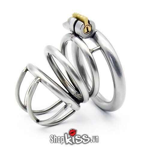 Khóa dương vật inox 304 siêu bền bảo vệ an toàn nam giới