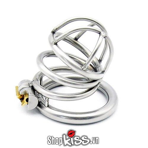 Khóa dương vật inox 304 siêu bền bảo vệ an toàn nam giới