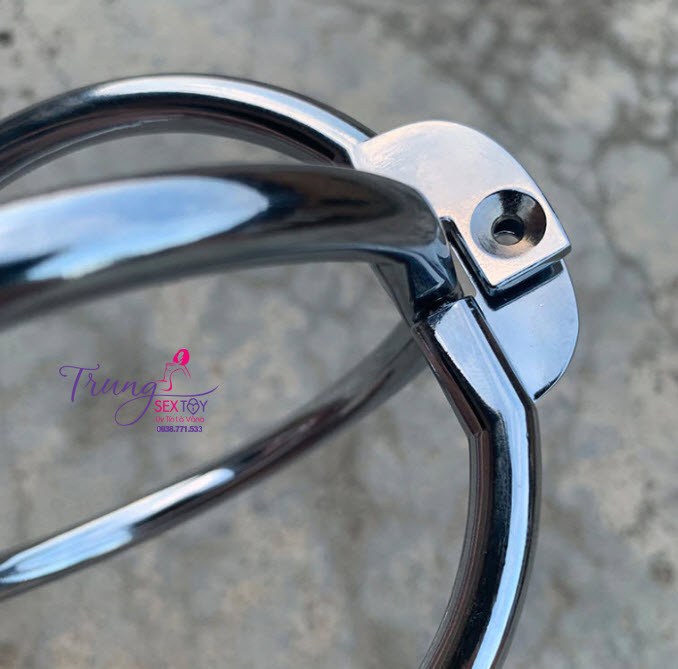 Đồ Chơi BDSM Khóa Tay Thép Không Gỉ Sang Trọng An Toàn