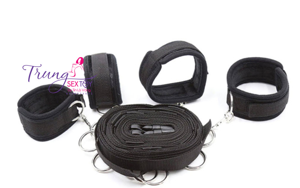 Hệ thống dây trói giường bdsm sáng tạo kích thích cảm xúc yêu thương