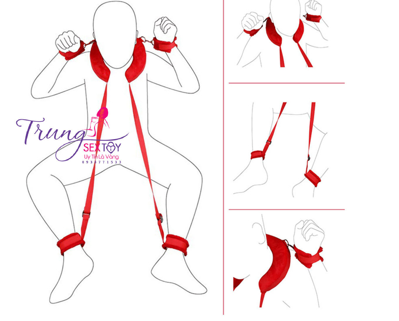 Dây đeo chỉnh tư thế cổ êm ái bảo vệ sức khỏe