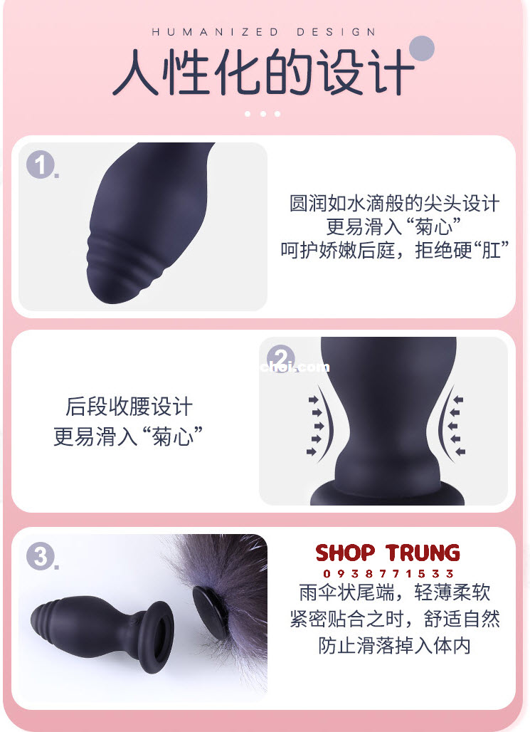 Trải Nghiệm Đuôi Cáo Rung Điều Khiển Từ Xa Kích Thích Cảm Xúc