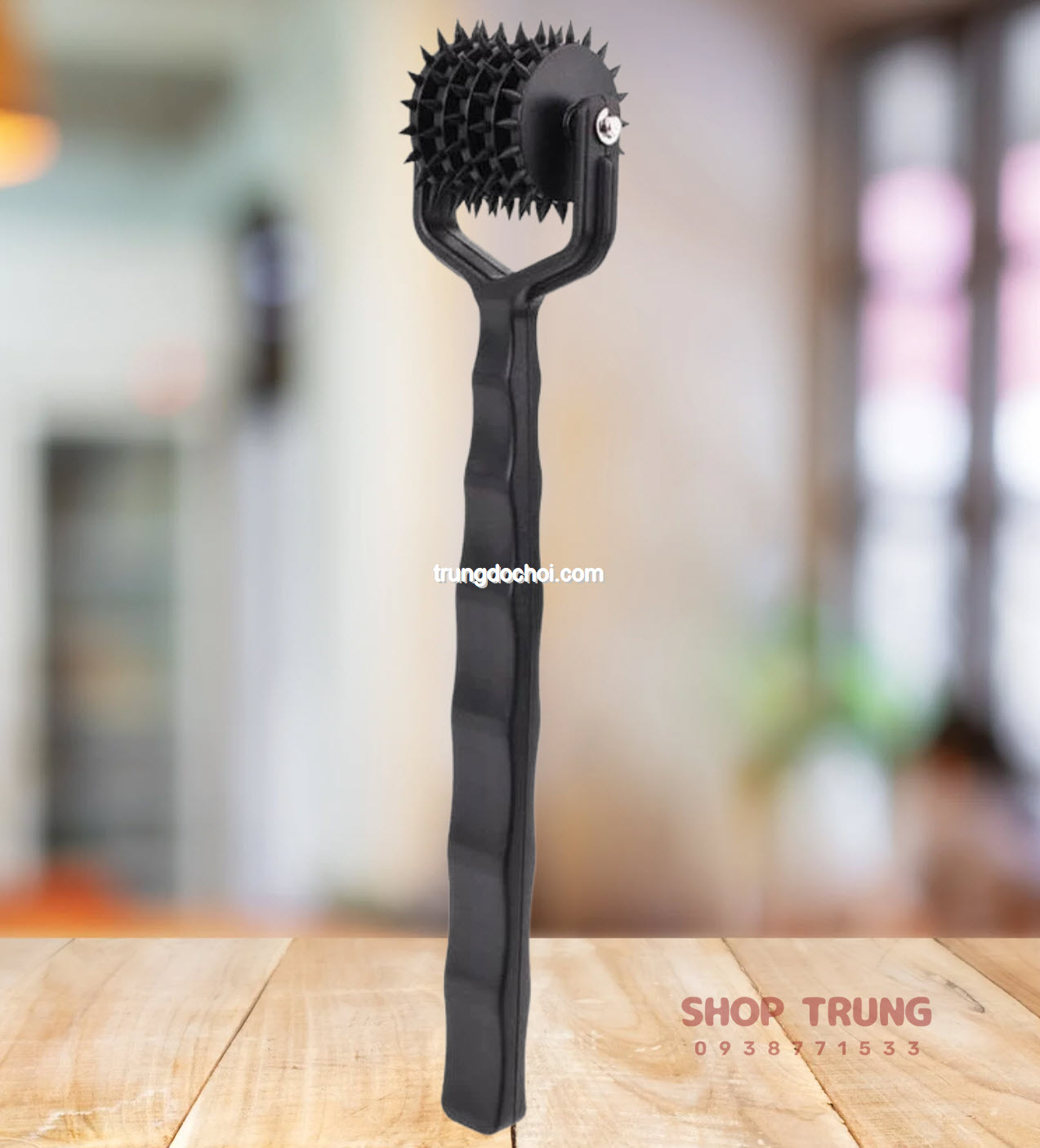 Cọ Lăn Wartenberg 5 Bánh Gai BDSM Kích Thích Mạnh Mẽ