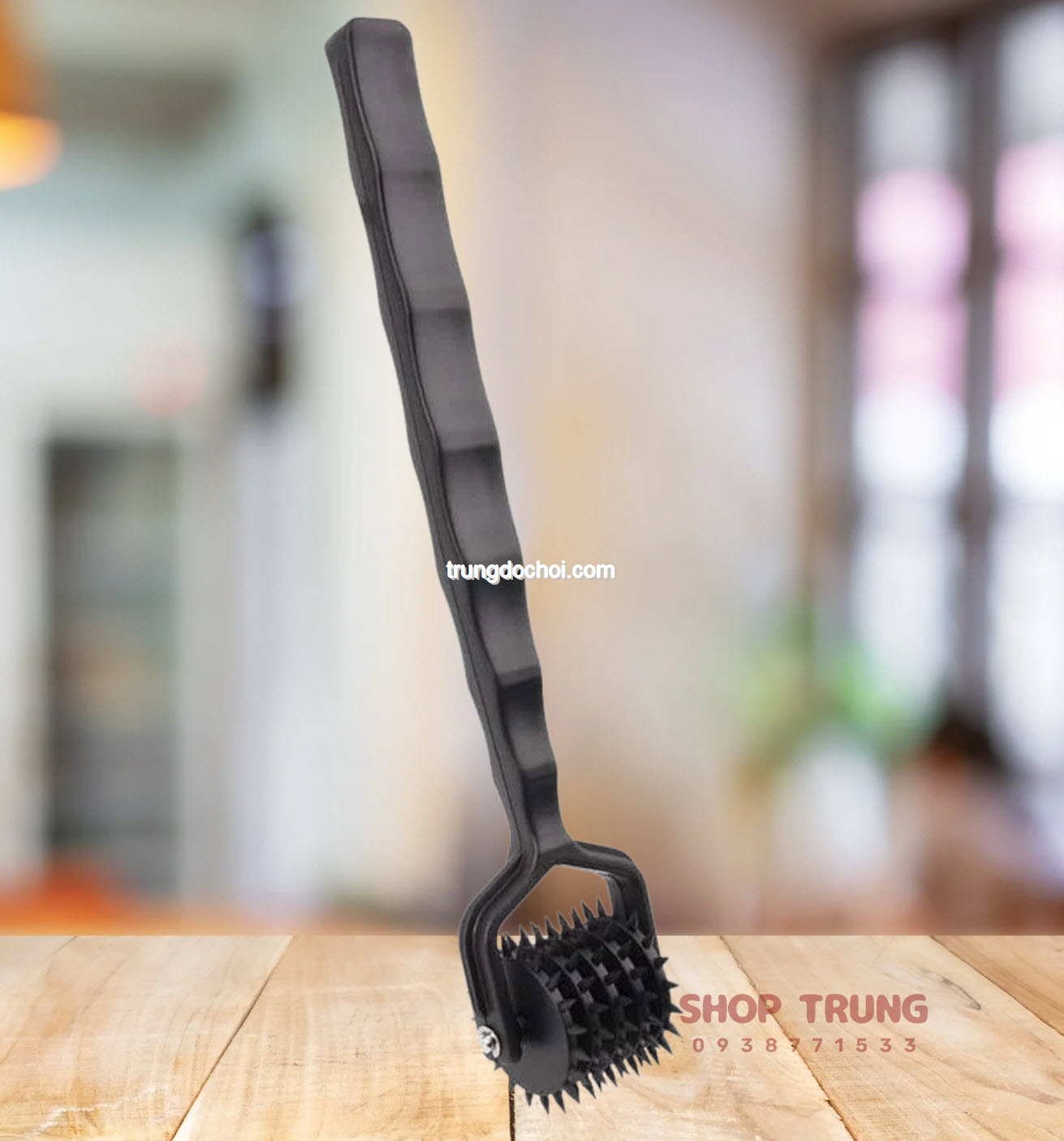 Cọ Lăn Wartenberg 5 Bánh Gai BDSM Kích Thích Mạnh Mẽ