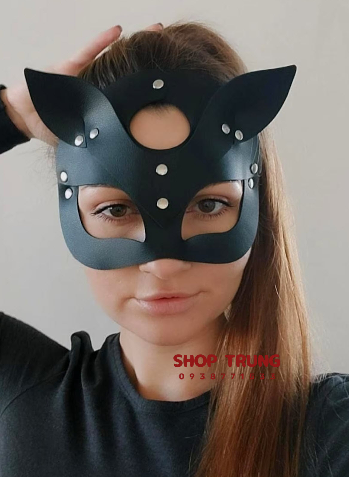 Đồ chơi BDSM mặt nạ tai mèo gợi cảm kích thích đam mê mãnh liệt