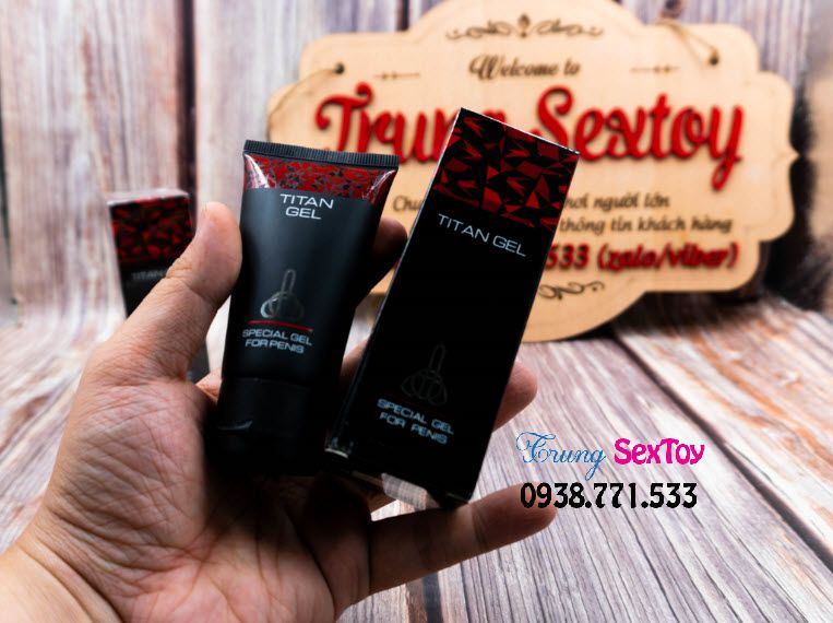 Titan Gel Nga chính hãng công dụng vượt trội tăng kích thước nhanh