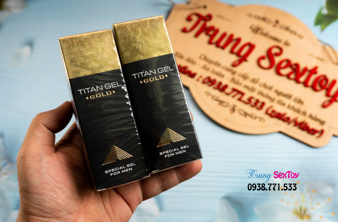 Gel Titan Gold chính hãng tăng cường sức mạnh tăng khoái cảm