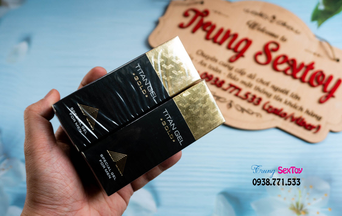 Gel Titan Gold chính hãng tăng cường sức mạnh tăng khoái cảm