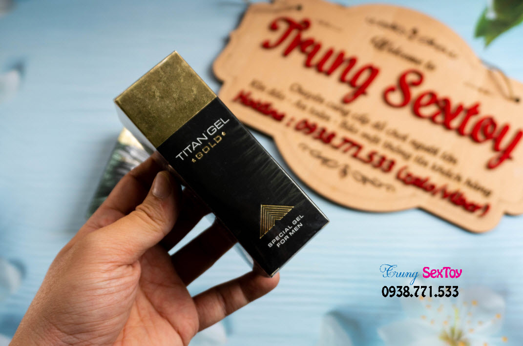 Gel Titan Gold chính hãng tăng cường sức mạnh tăng khoái cảm