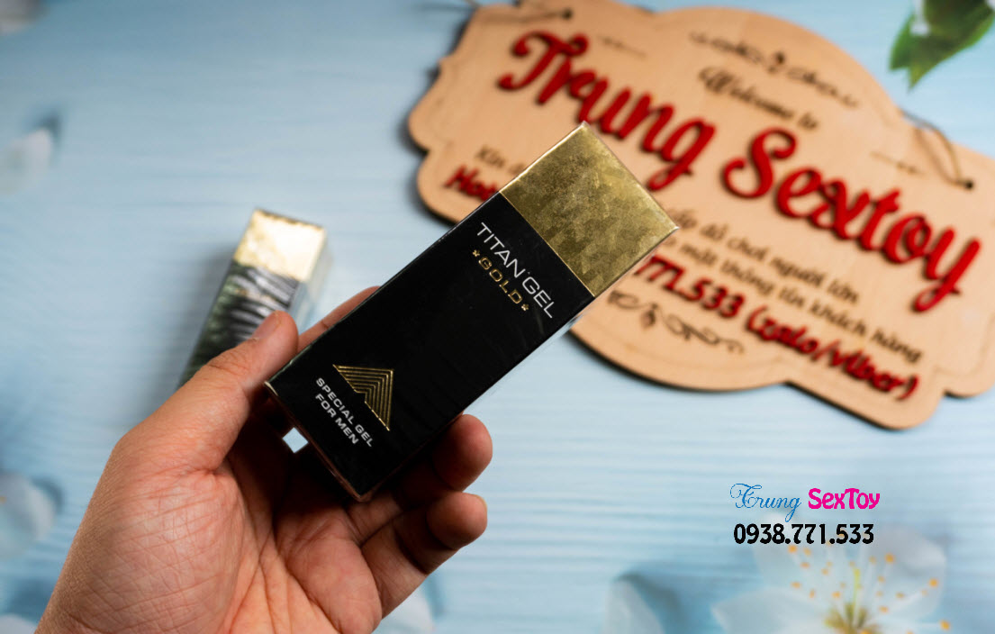 Gel Titan Gold chính hãng tăng cường sức mạnh tăng khoái cảm
