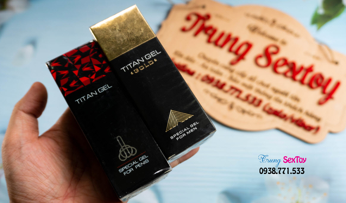 Gel Titan Gold chính hãng tăng cường sức mạnh tăng khoái cảm