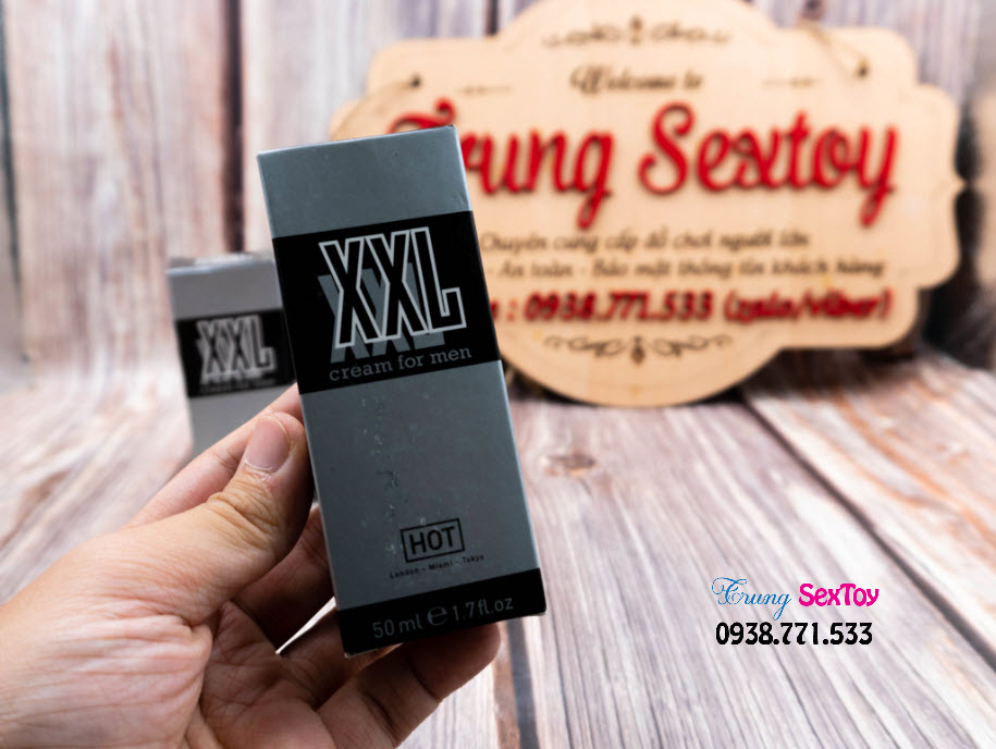 Gel tăng kích thước dương vật XXL, mạnh mẽ tự tin hơn ngay