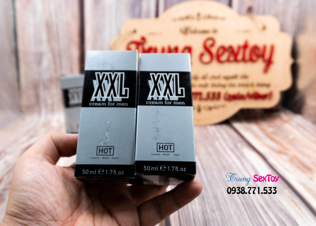 Gel tăng kích thước dương vật XXL, mạnh mẽ tự tin hơn ngay