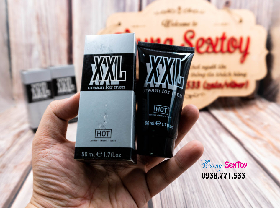 Gel tăng kích thước dương vật XXL, mạnh mẽ tự tin hơn ngay