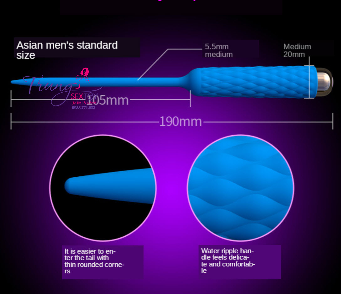 Que rung niệu đạo cao cấp tê mê kích thích cực đỉnh
