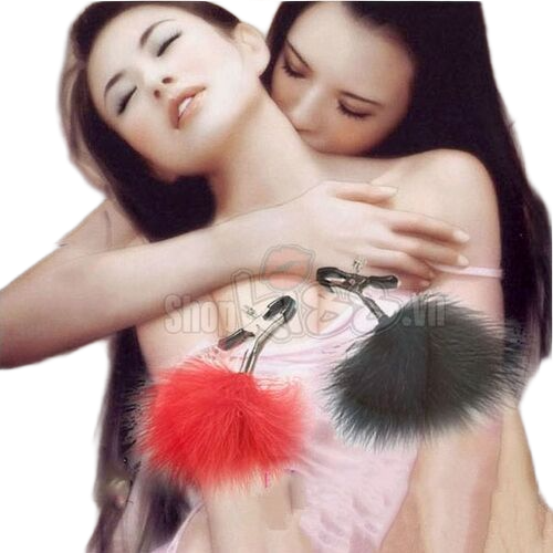  Review Bộ kẹp vú kèm chổi lông vũ – Dụng cụ bạo dâm  hàng xách tay 