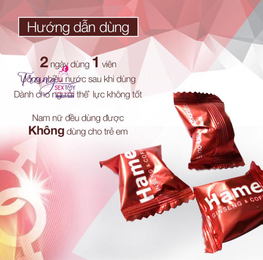 Kẹo Hamer chính hãng tăng cường sinh lực phong độ đàn ông Kẹo Hamer chính hãng tăng cường sinh lực phong độ đàn ông