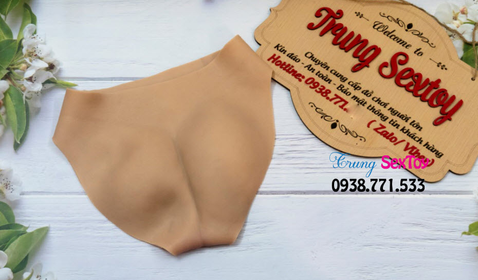 Quần lót silicon âm tính siêu mềm, độn mông tự nhiên, giấu dương vật