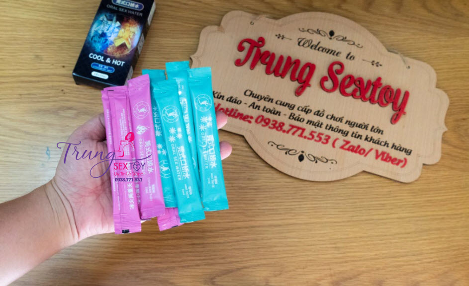 Oral Sex Water hỗ trợ cực khoái khi quan hệ bằng miệng hiệu quả