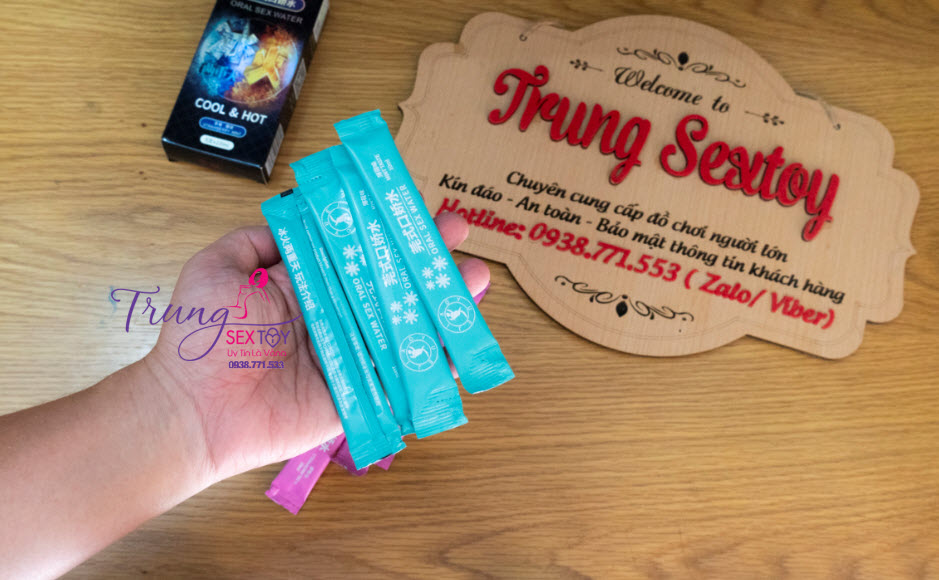 Oral Sex Water hỗ trợ cực khoái khi quan hệ bằng miệng hiệu quả