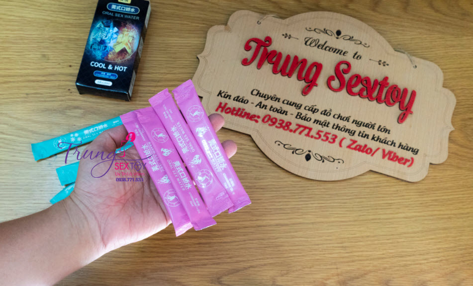 Oral Sex Water hỗ trợ cực khoái khi quan hệ bằng miệng hiệu quả