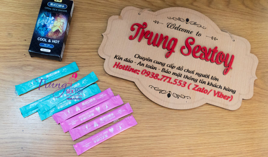 Oral Sex Water hỗ trợ cực khoái khi quan hệ bằng miệng hiệu quả