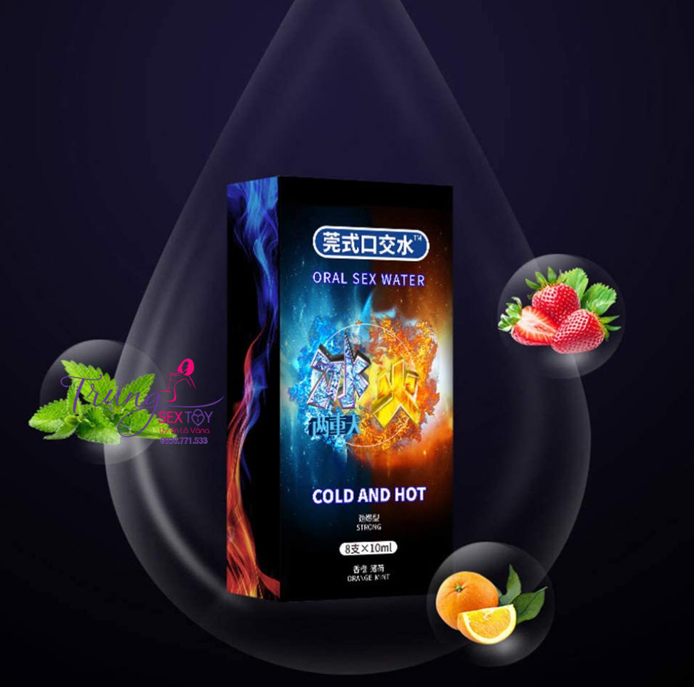 Oral Sex Water hỗ trợ cực khoái khi quan hệ bằng miệng hiệu quả