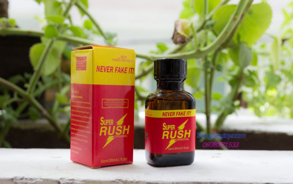 Popper Super Rush Đỏ 30ml, thần dược giúp thăng hoa trong chuyện ấy