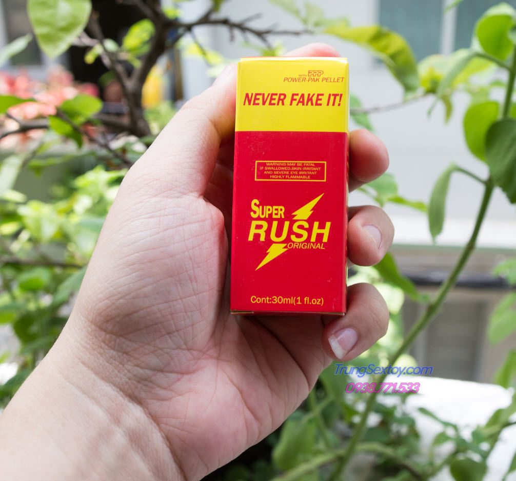 Popper Super Rush Đỏ 30ml, thần dược giúp thăng hoa trong chuyện ấy